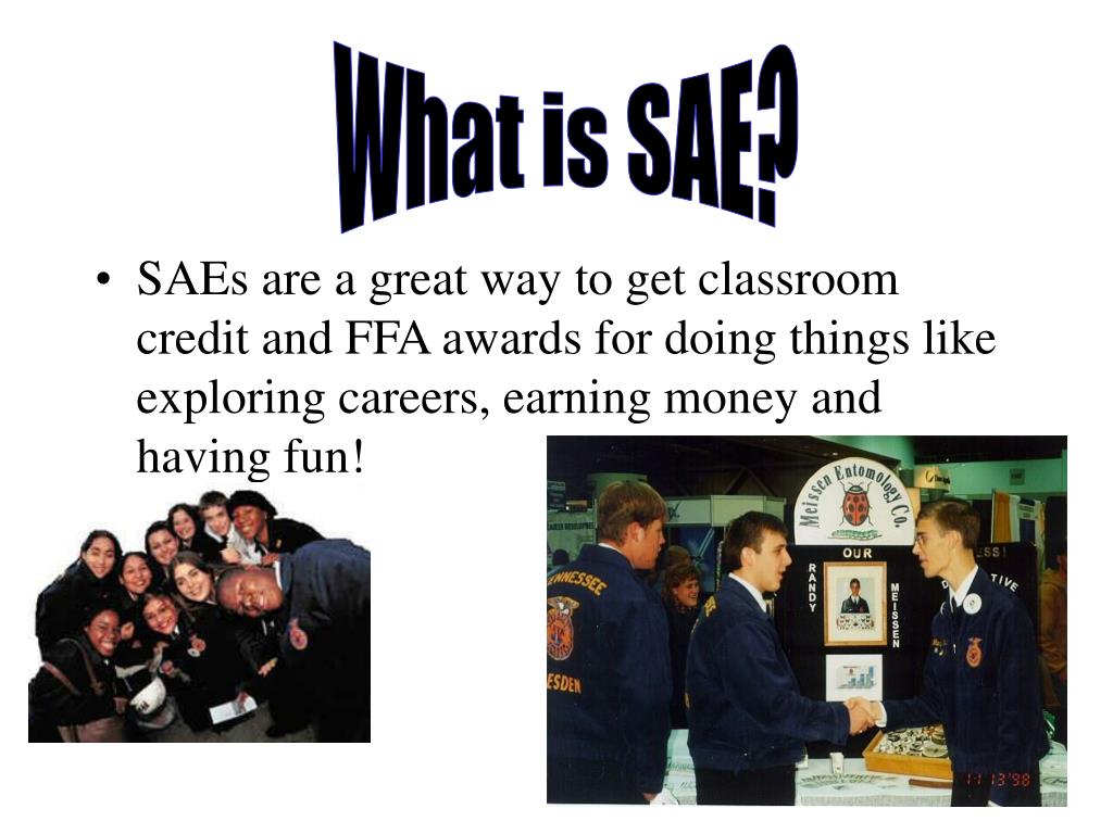 PPT INTRODUCTION TO SAE PROGRAMS PowerPoint Presentation, free