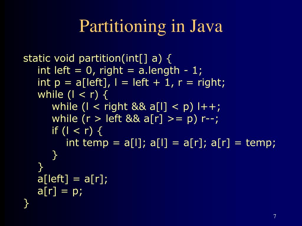PPT Quicksort PowerPoint Presentation, free download ID328180
