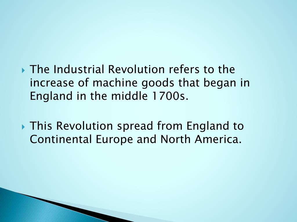 PPT Chapter 25 The Industrial Revolution 17001900 PowerPoint