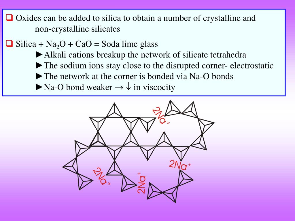 PPT Structure of Silica and Silicates PowerPoint Presentation, free