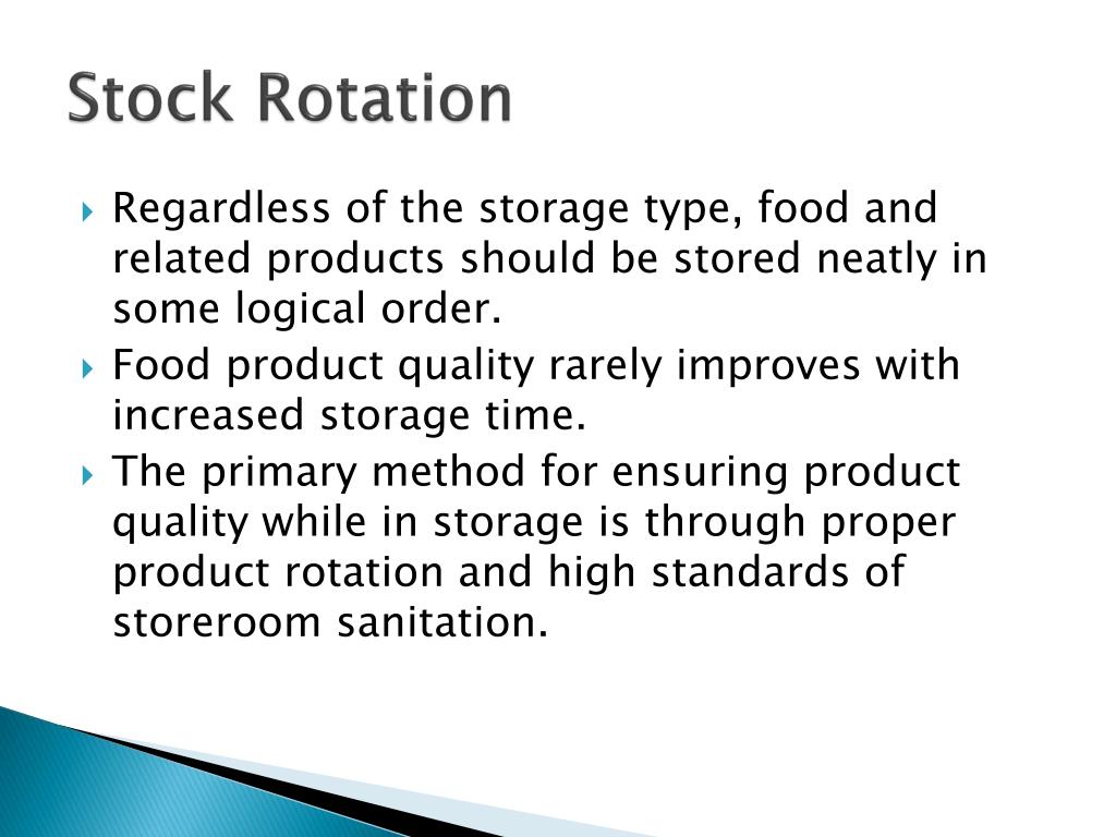 PPT Chapter 5 Food Storing and Issuing Control PowerPoint