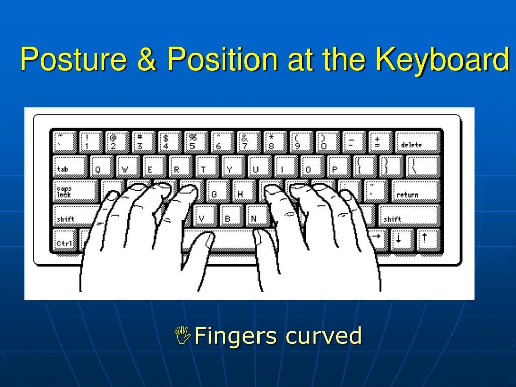 PPT Proper Keyboarding Techniques PowerPoint Presentation, free
