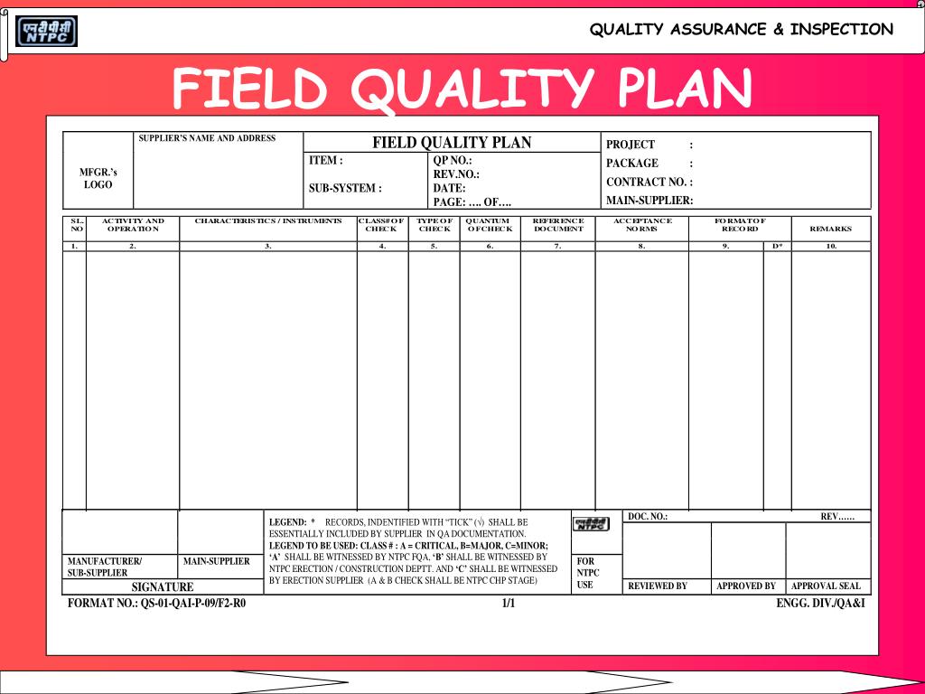 PPT BEST PRACTICES IN QUALITY ASSURANCE & INSPECTION IN NTPC