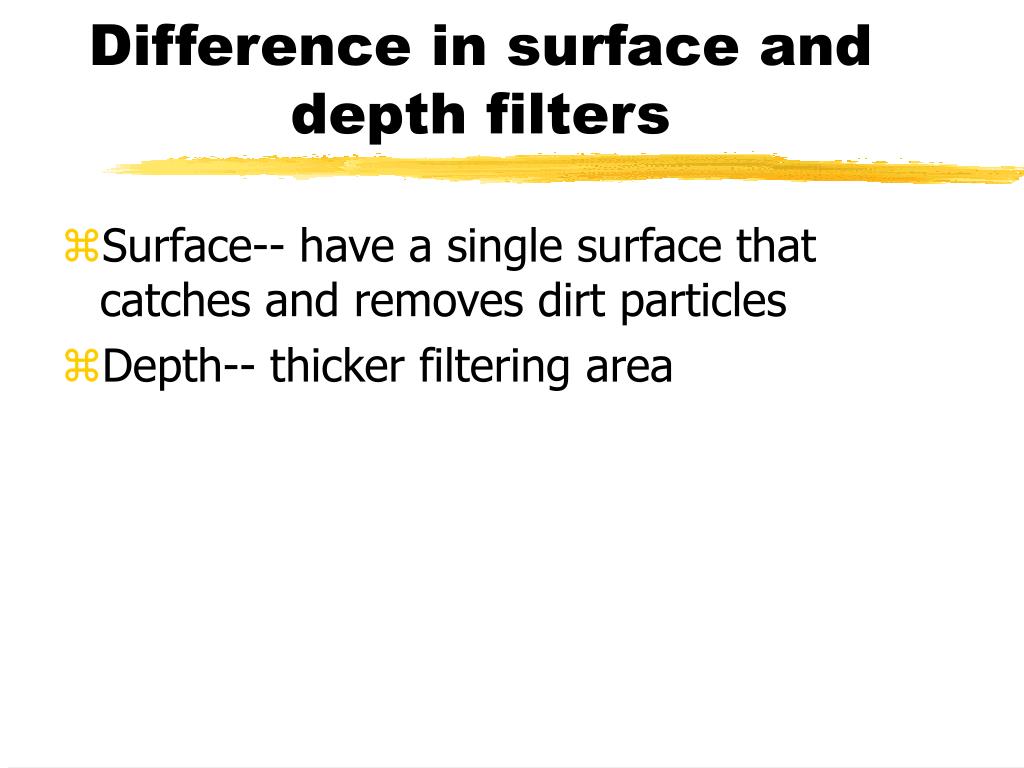 PPT Filters PowerPoint Presentation, free download ID332683