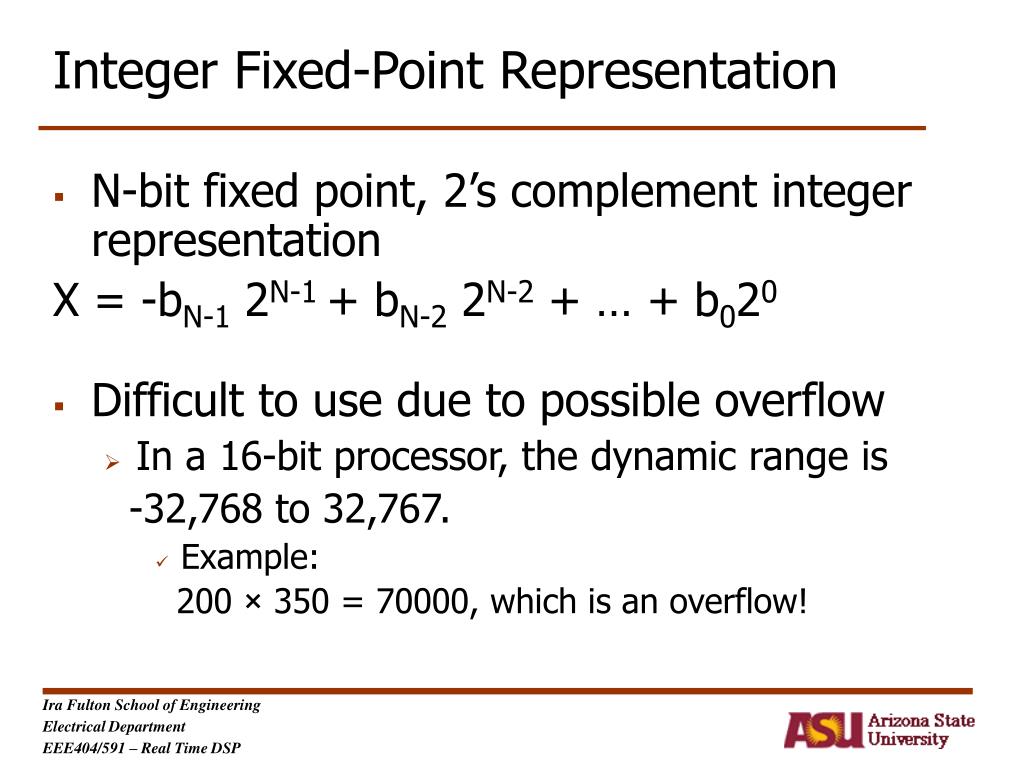 PPT FixedPoint Arithmetics Part II PowerPoint Presentation, free