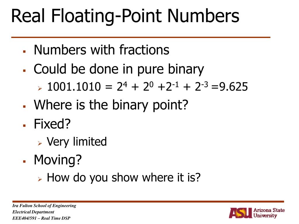 PPT FixedPoint Arithmetics Part II PowerPoint Presentation, free