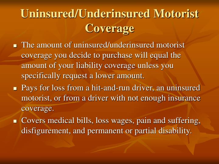 What Does Uninsured Motorist Insurance Cover UMPD Explained