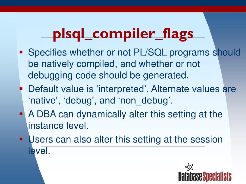 PPT Native PL/SQL Compilation in Oracle9i PowerPoint Presentation
