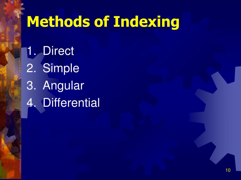 PPT The Indexing or Dividing Head PowerPoint Presentation, free