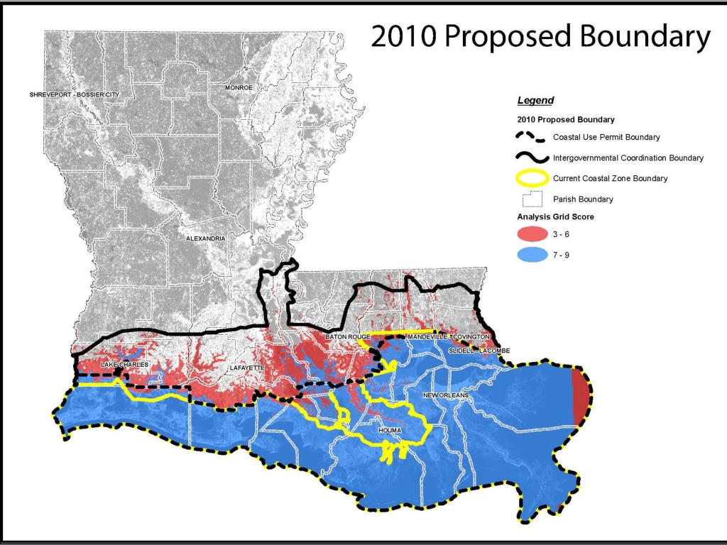 PPT Defining Louisiana’s Coastal Zone A ScienceBased Evaluation of
