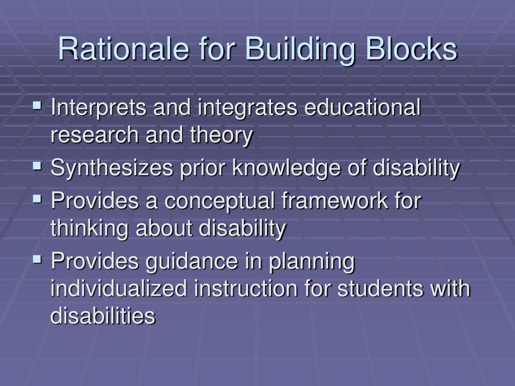 PPT The Building Blocks of Learning A Framework for Understanding Classroom Learning and