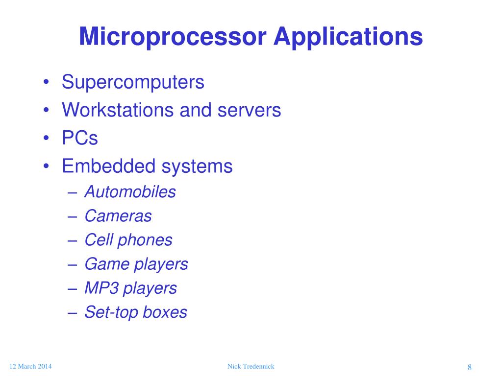 PPT Microprocessors 2004 PowerPoint Presentation, free download ID