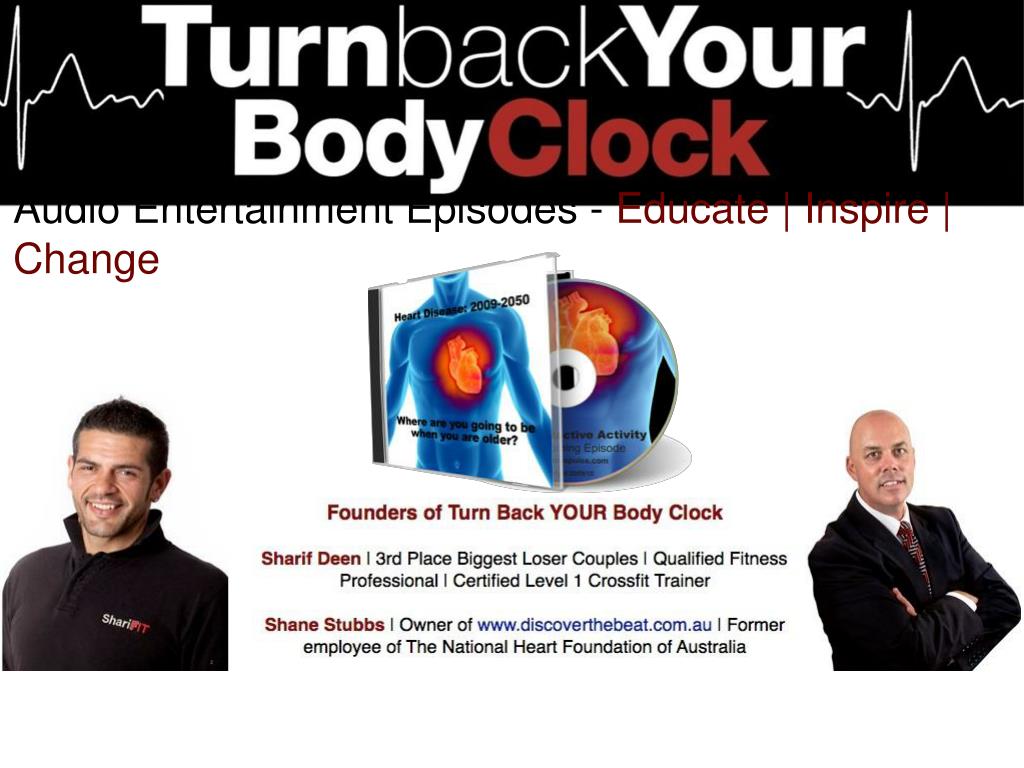 PPT Turn Back YOUR Body Clock PowerPoint Presentation, free download