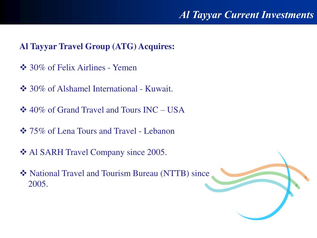PPT AlTayyar Travel Group Kingdom of Saudi Arabia PowerPoint
