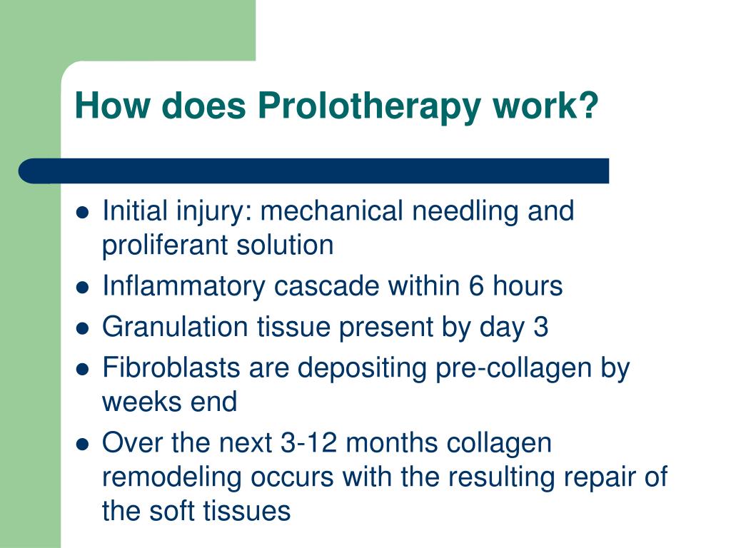 PPT PROLOTHERAPY PowerPoint Presentation, free download ID346222