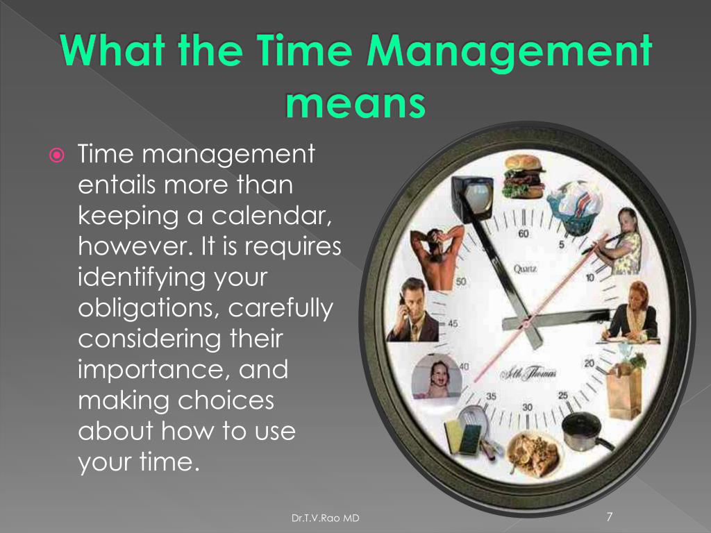 PPT TIME Management for Students PowerPoint Presentation, free