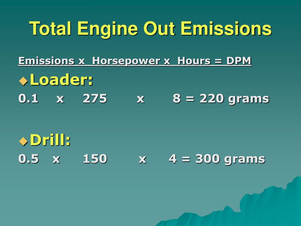 PPT Controlling Diesel Particulate Matter Exposures in Underground