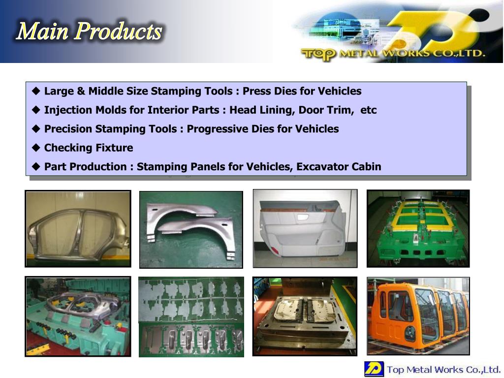 PPT Top Metal Works Co., Ltd. PowerPoint Presentation, free download