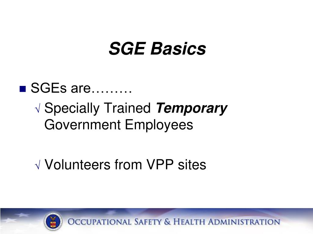 PPT So You Want to A Special Government Employee PowerPoint