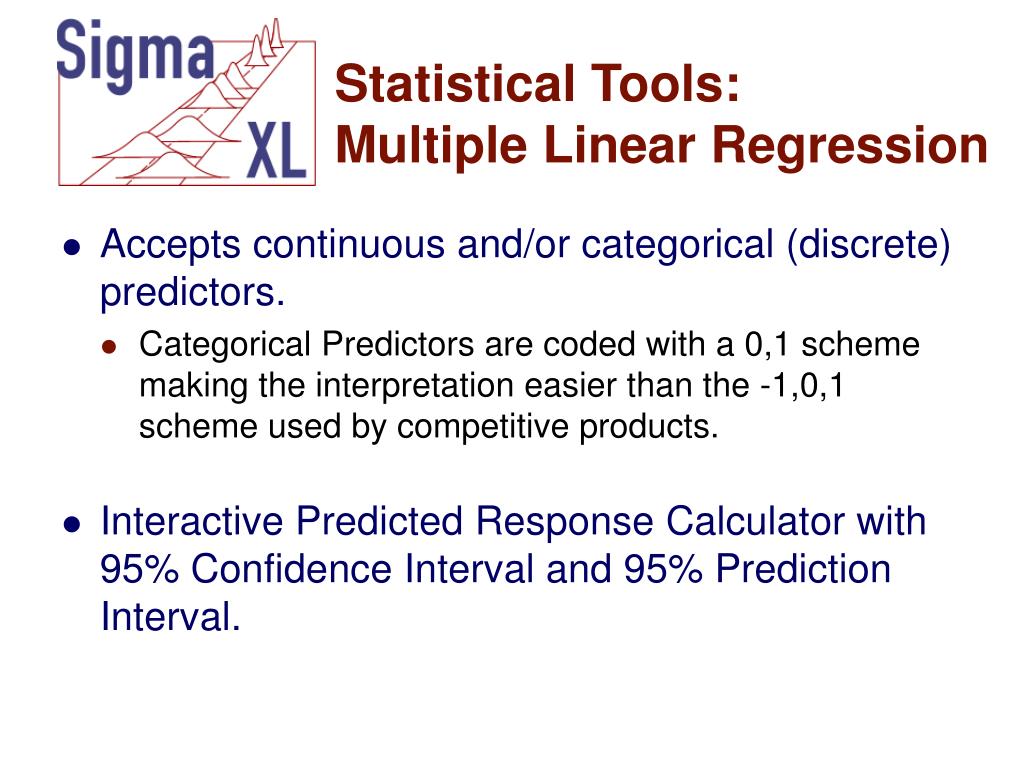PPT Introducing SigmaXL ® Version 5.3 PowerPoint Presentation, free
