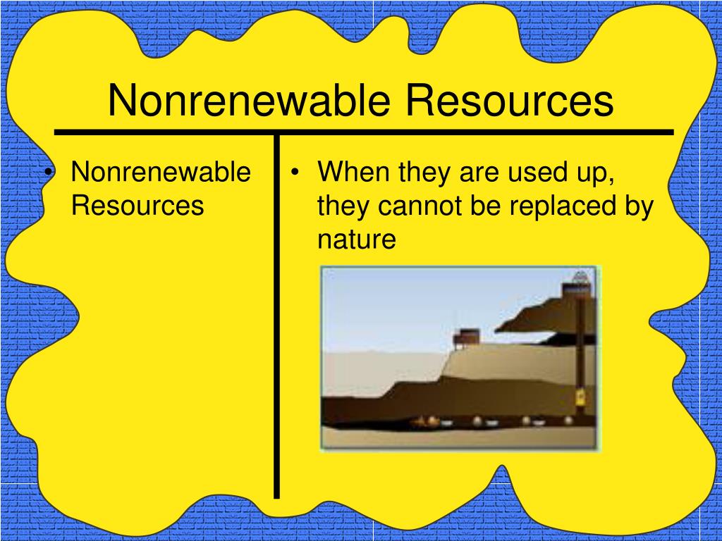 PPT Nonrenewable vs. Renewable Resources PowerPoint Presentation