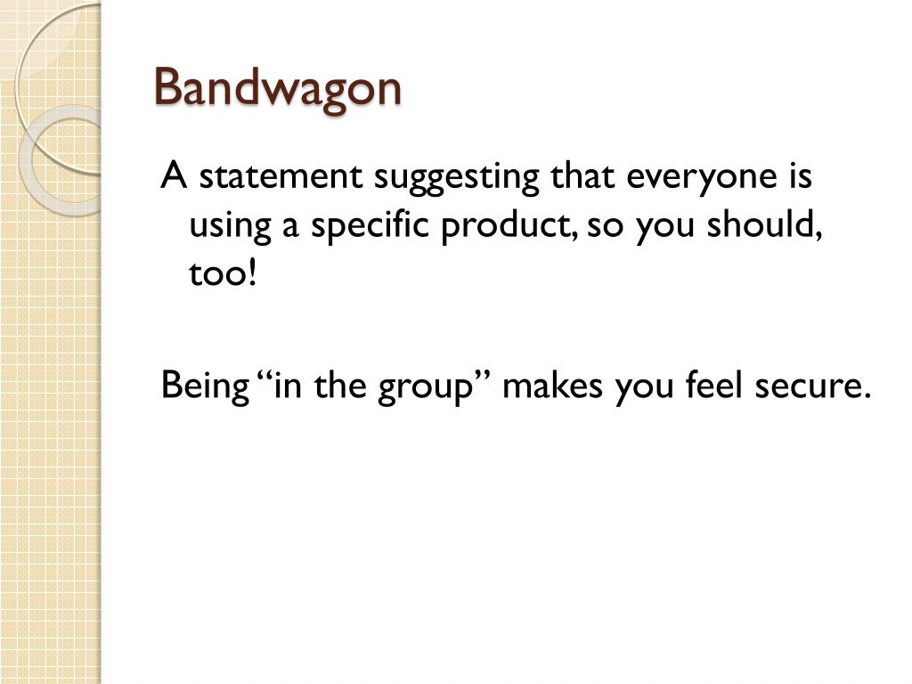 PPT Persuasion Techniques PowerPoint Presentation, free download ID352398