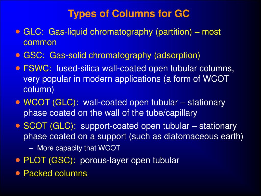 PPT Gas and Supercritical Fluid Chromatography PowerPoint
