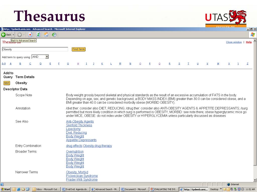 PPT USING THE LITERATURE Finding and evaluating evidence and information PowerPoint