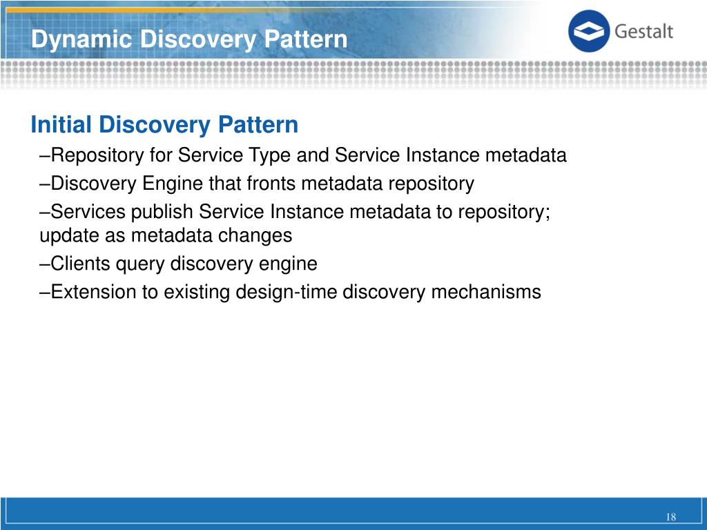 PPT Dynamic Service Discovery PowerPoint Presentation, free download