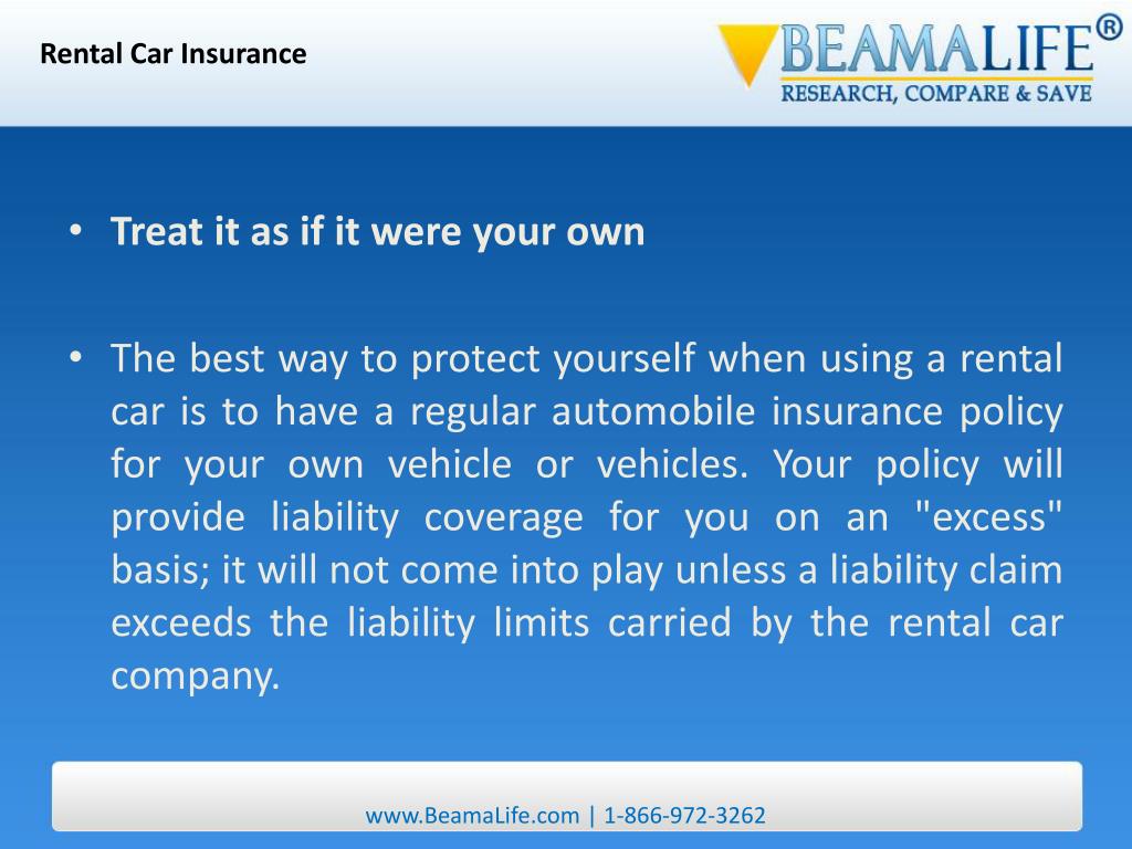 PPT Rental Car Insurance PowerPoint Presentation, free download ID