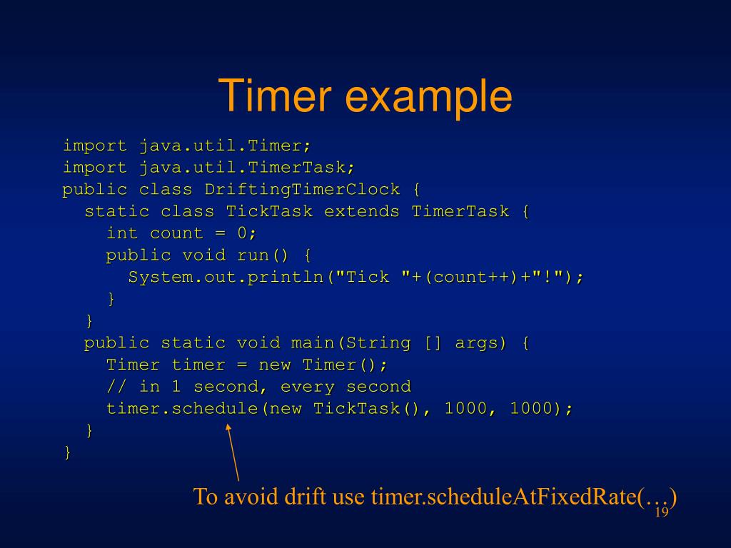 PPT G53SRP Clocks and Time in Java PowerPoint Presentation, free