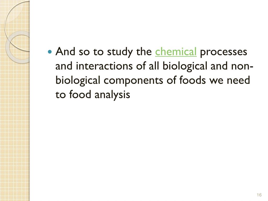 PPT Introduction to food analysis PowerPoint Presentation, free