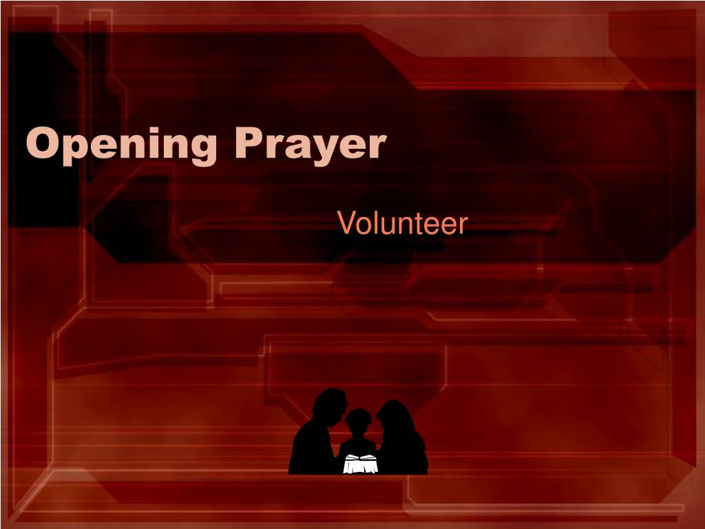 PPT Opening Prayer PowerPoint Presentation, free download ID359902