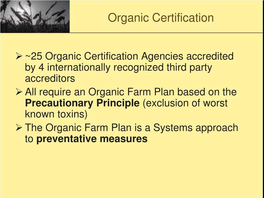 PPT Organic Agriculture In Canada PowerPoint Presentation, free