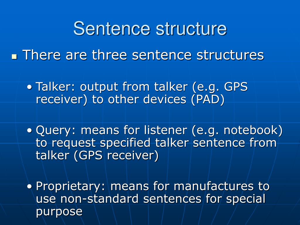 PPT Introduction to GPS Data NMEA & RTCM PowerPoint Presentation ID