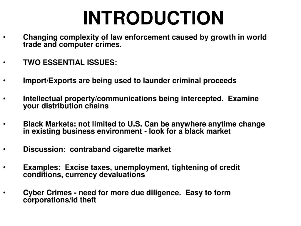 PPT CYBER CRIME EFFECTS ON IMPORTING & EXPORTING PowerPoint