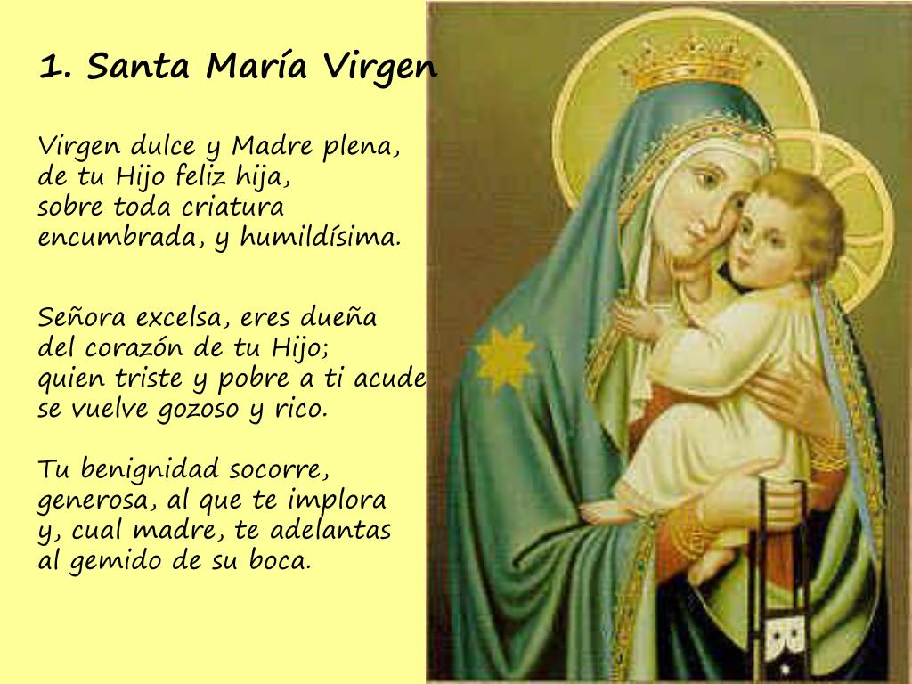 PPT Cuatro poemas a MARÍA PowerPoint Presentation, free download ID