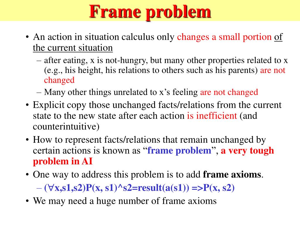 PPT Basic Knowledge Representation in First Order Logic PowerPoint Presentation ID363713
