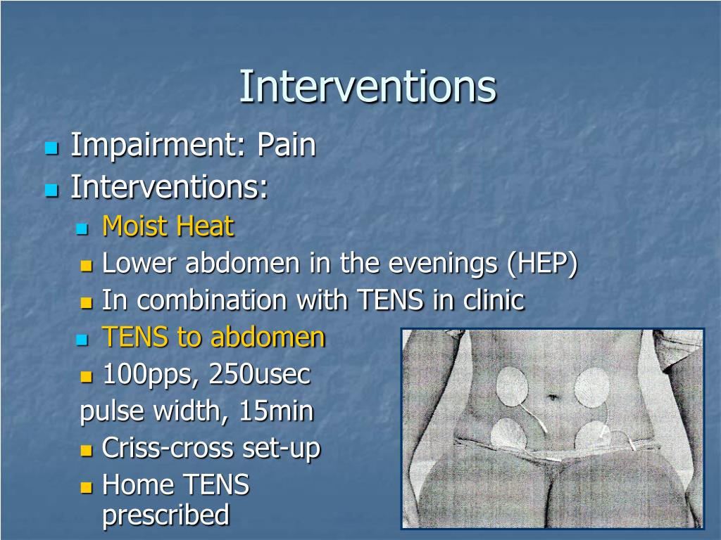 PPT Physical Therapy Management of Dysmenorrhea and Dyspareunia A