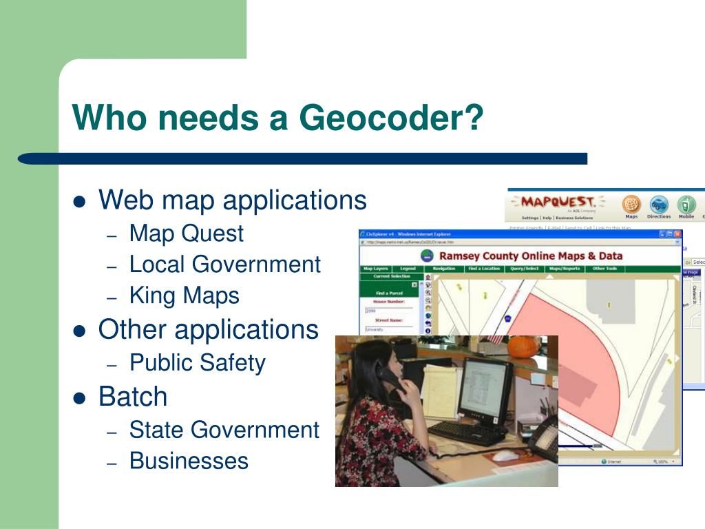 PPT Geocoding Web Service Example PowerPoint Presentation, free