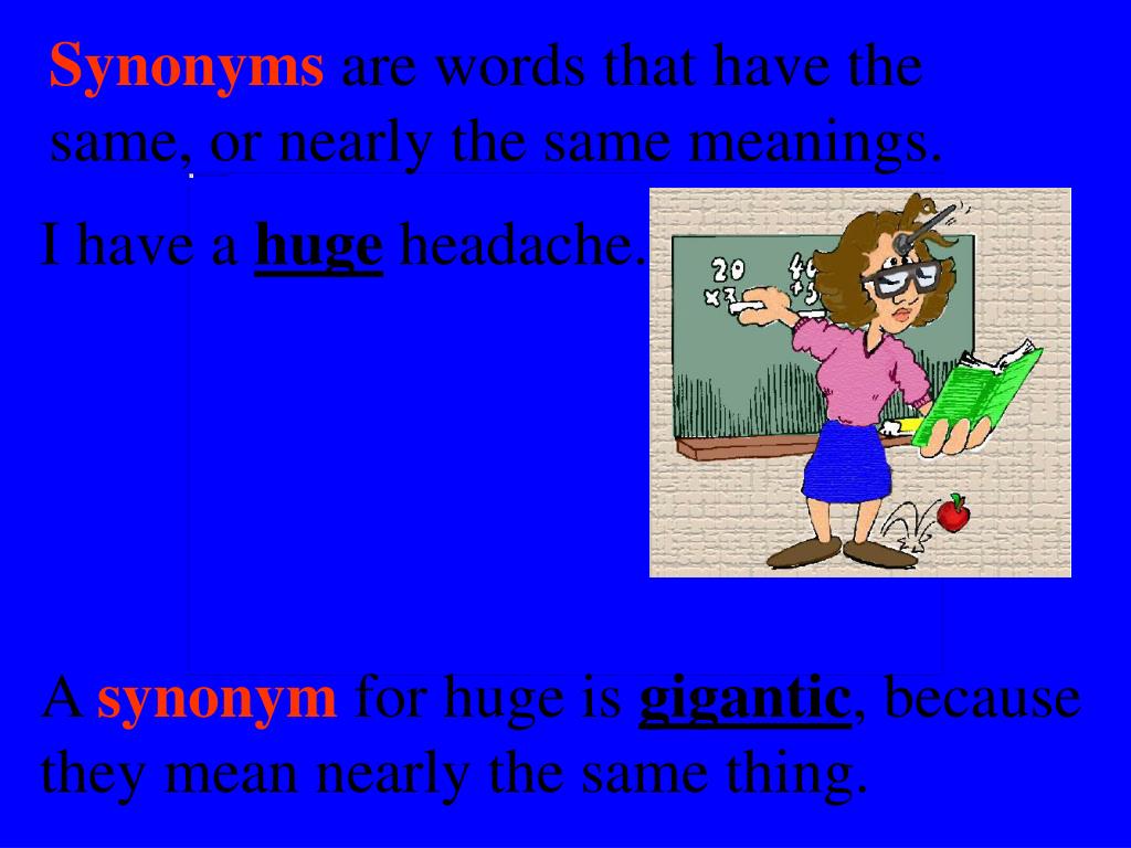 PPT Synonym Cinema PowerPoint Presentation, free download ID366993