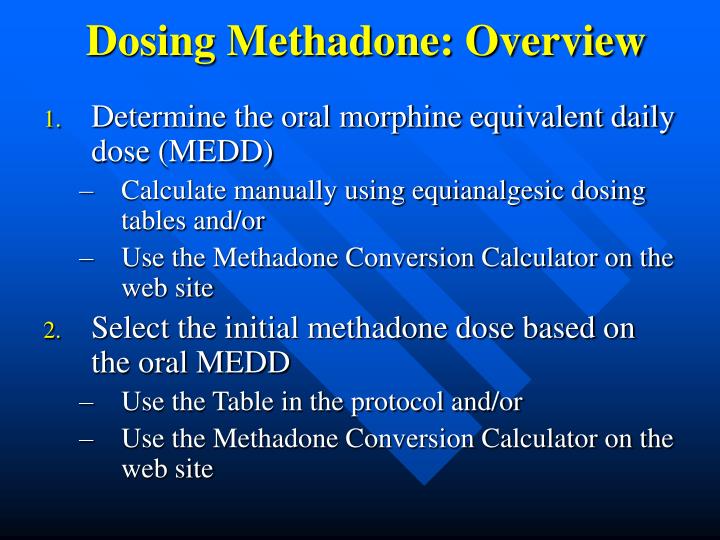 PPT Methadone “ Simply Rotate” Study PowerPoint Presentation ID367605