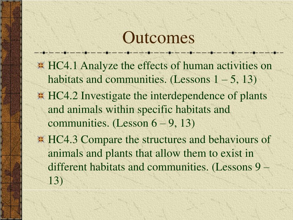 PPT Grade 4 Life Science Habitats and Communities PowerPoint Presentation ID368940
