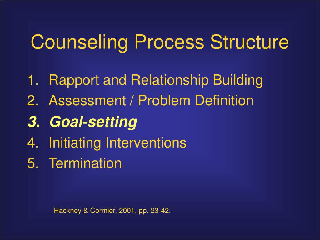 PPT Stages and Skills of Counseling PowerPoint Presentation ID369101