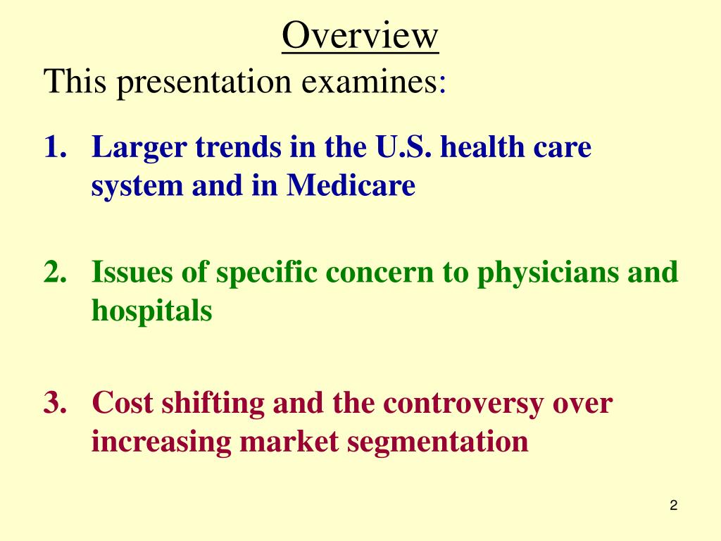 PPT Medicare, Cost Shifting and Universal Coverage PowerPoint