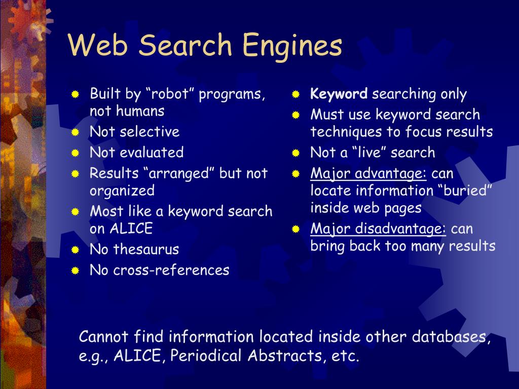 PPT  Search Tools PowerPoint Presentation, free download ID37024