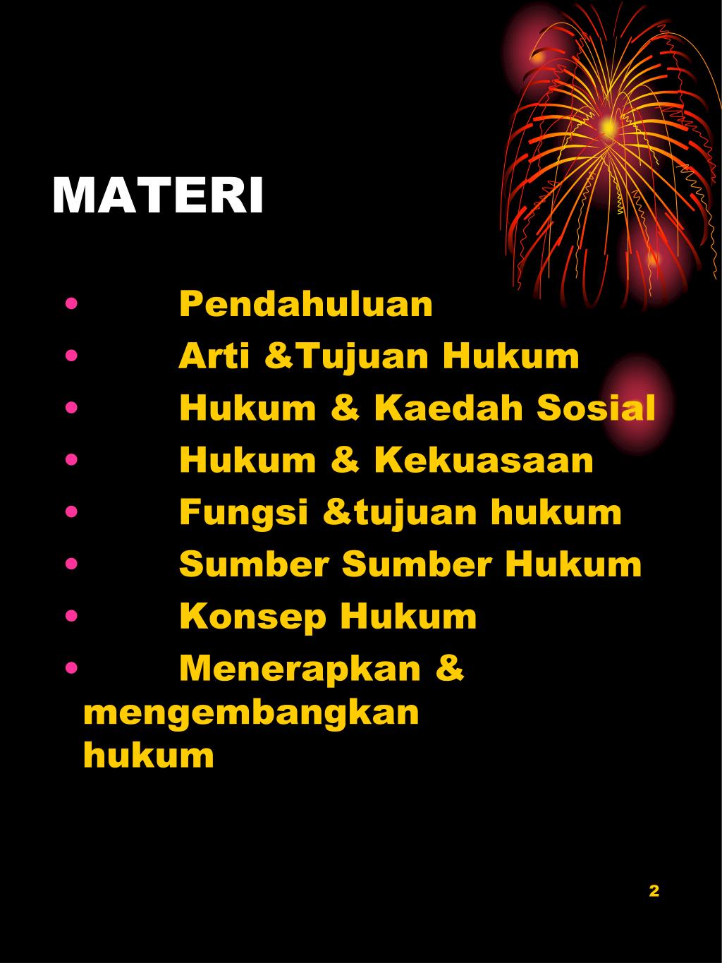 Materi Pengantar Ilmu Hukum I Ppt Powerpoint Mobile Legends