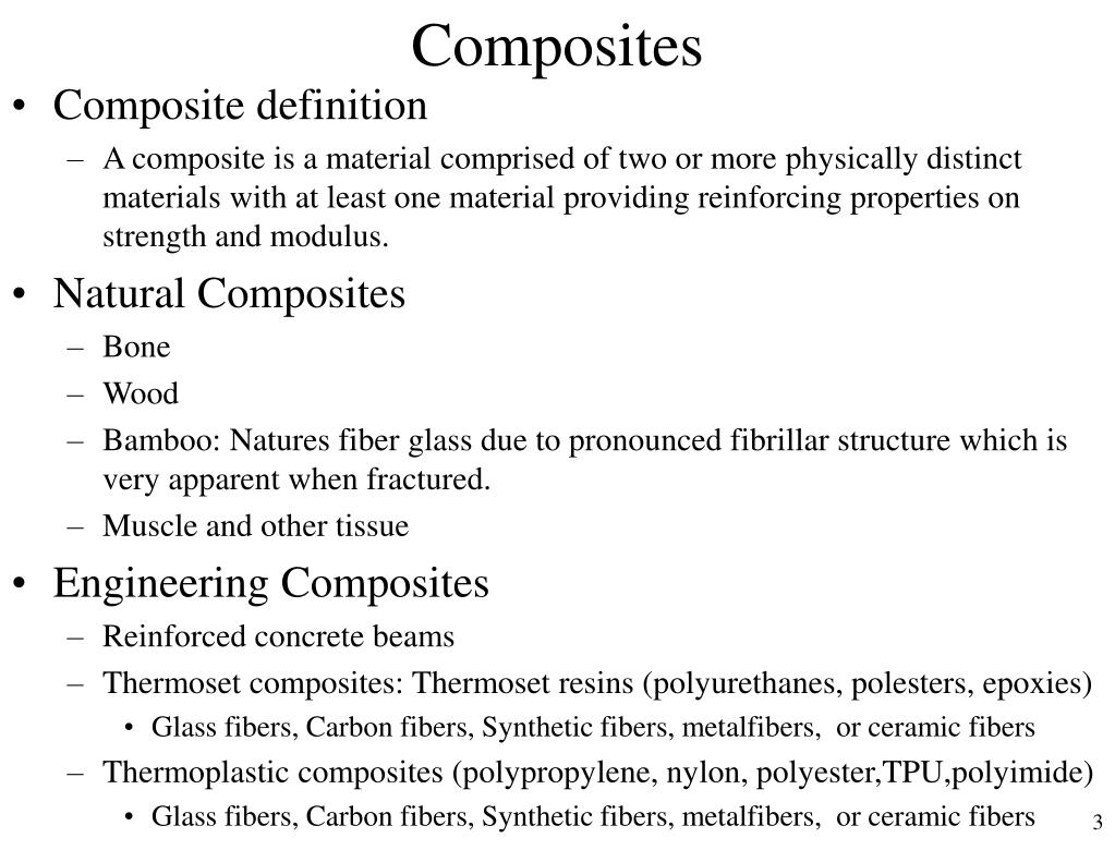 PPT MFGT 104 Materials and Quality Composites PowerPoint Presentation