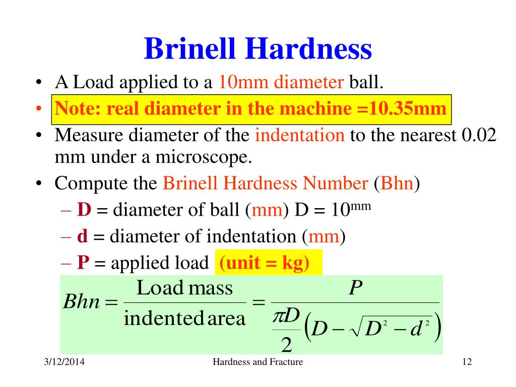 PPT Hardness PowerPoint Presentation, free download ID371432