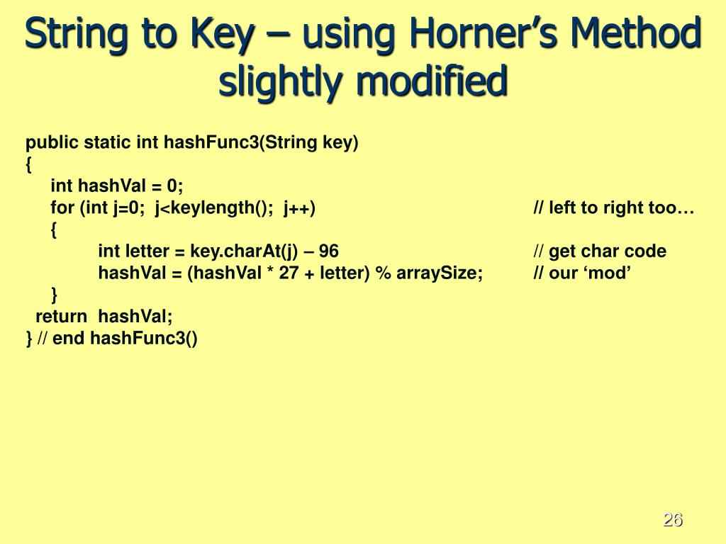 PPT Chapter 11 Hash Tables PowerPoint Presentation, free download